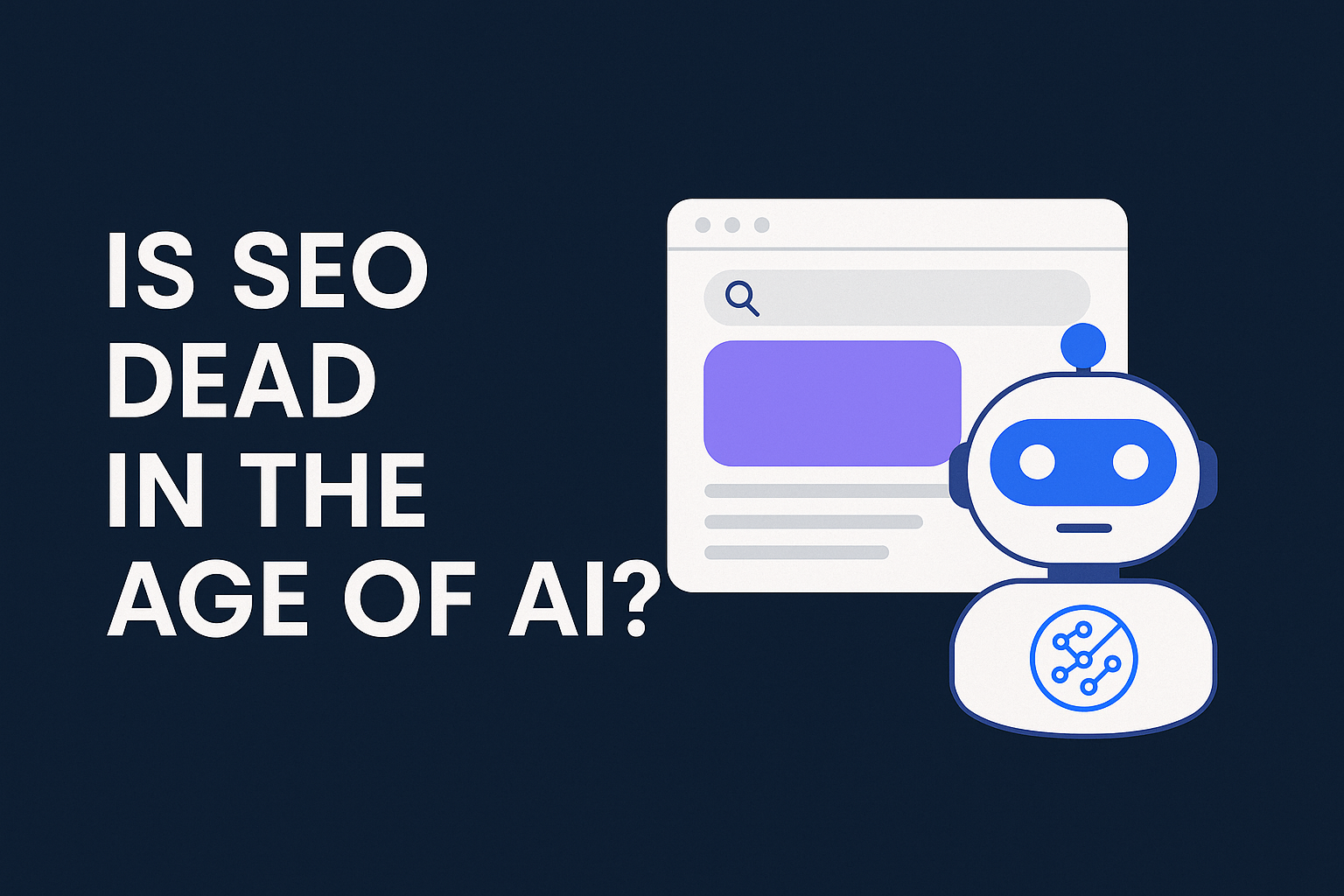 Is SEO Dead Thanks to AI Image